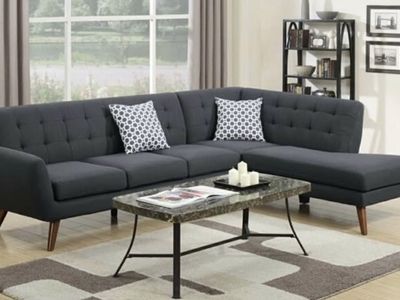 BRAND NEW MID-CENTURY SECTIONAL !! CAN DELIVER