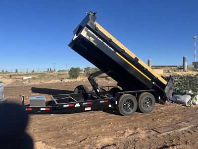 7x14 Heavy Duty Dump Trailer Rental - $100/day