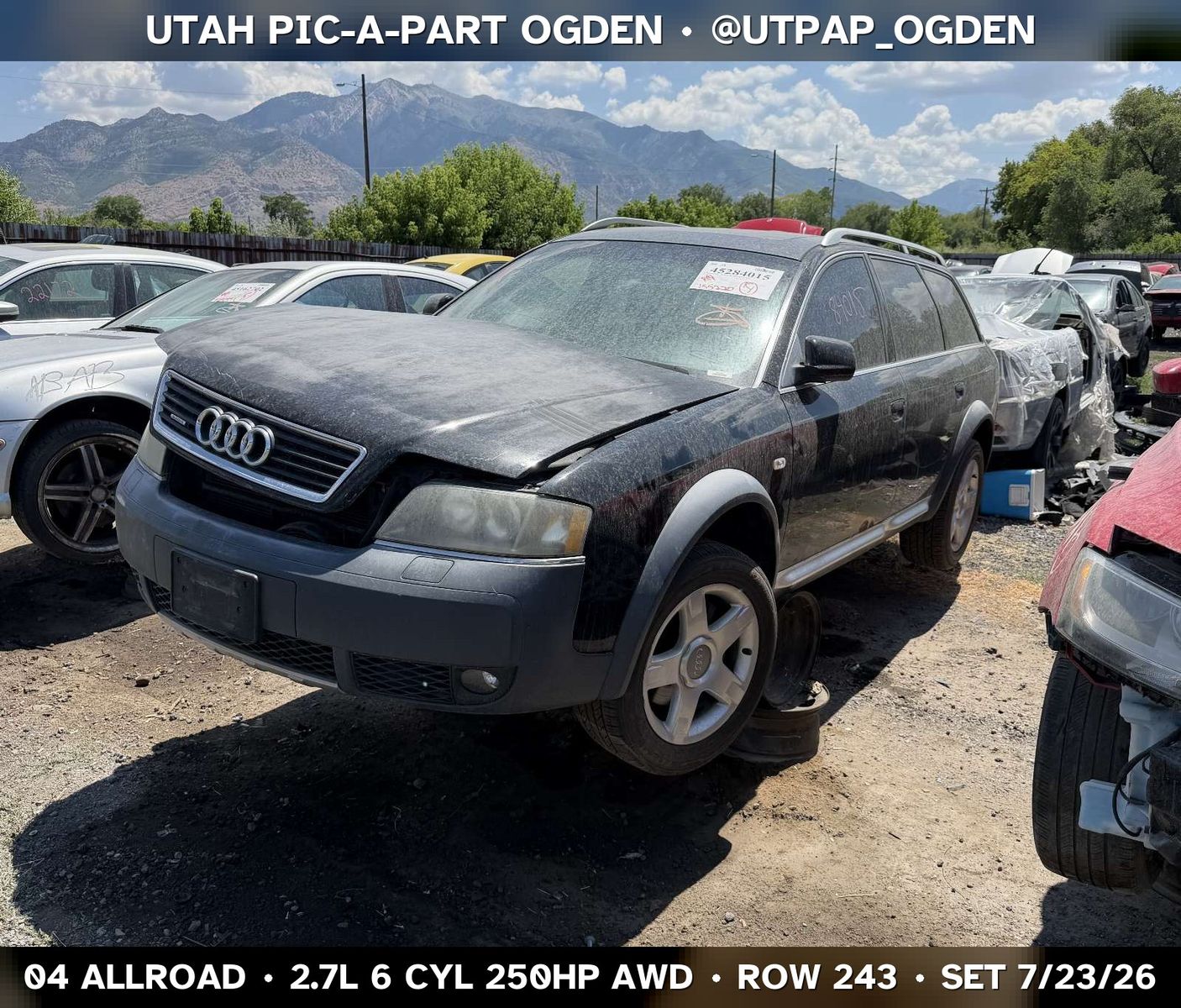 2004 Audi Allroad Parts - UTPAP Ogden