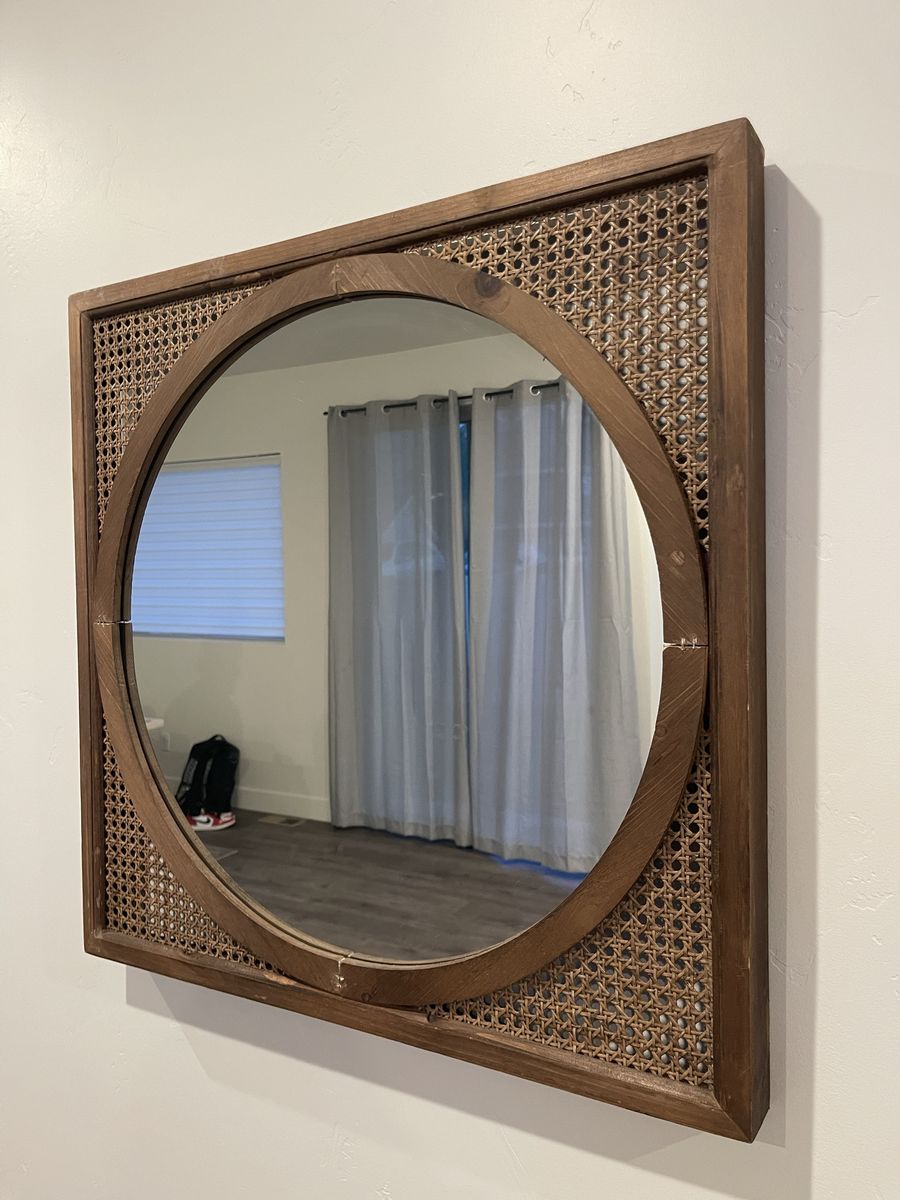 West elm mirror!