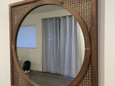West elm mirror!