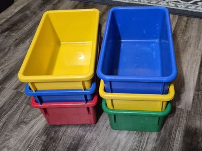 organizing storage bins
