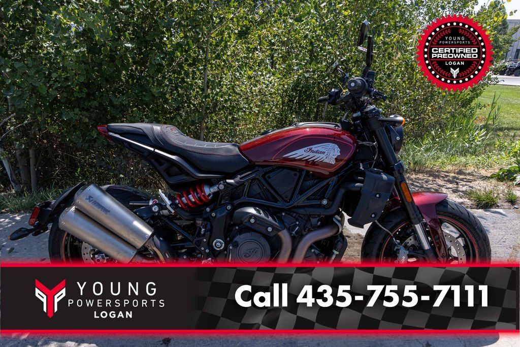 2022 Indian Motorcycle® FTR S Maroon Metallic