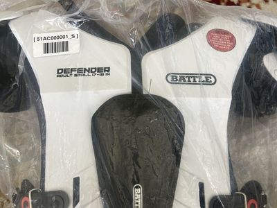 New Battle Defender Adult Small Football Shoulder Pads.