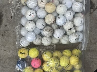Golf Balls - assortment of used