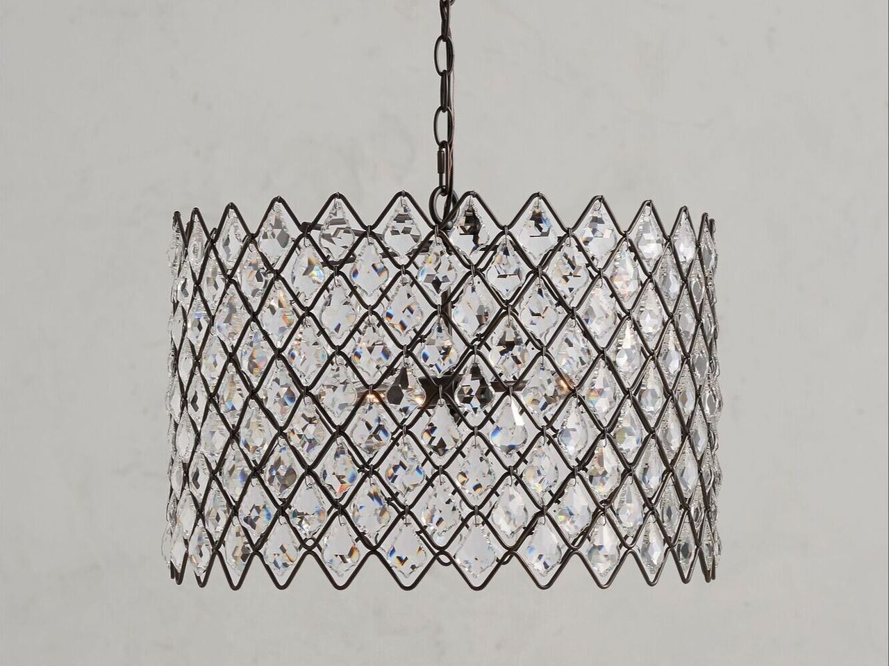 Beautiful Pottery Barn Crystal Chandelier