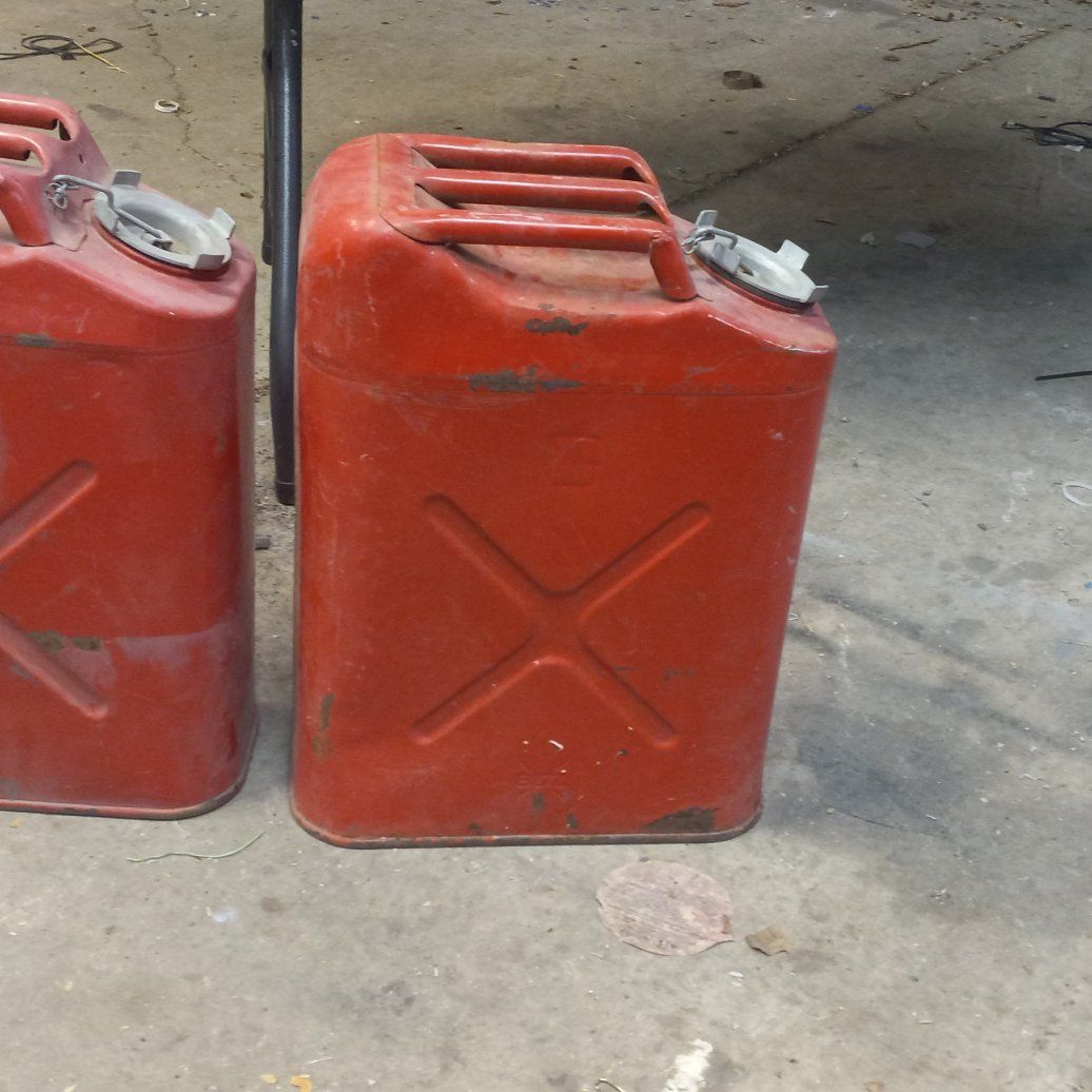 Jerry cans