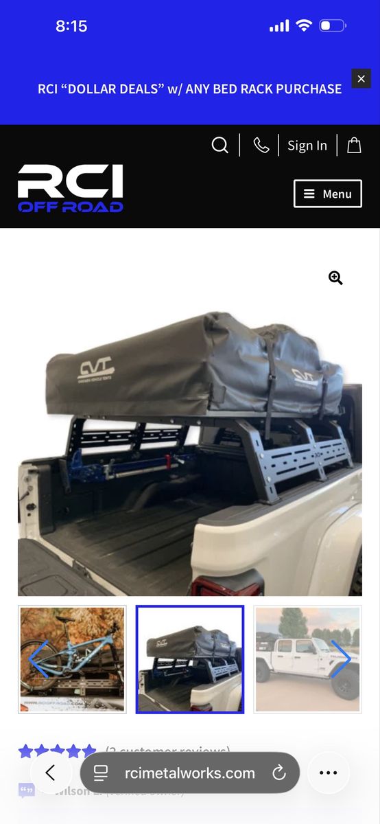 RCI 12” HD Aluminum Adjustable Bed Rack – My Loss, Your Gain