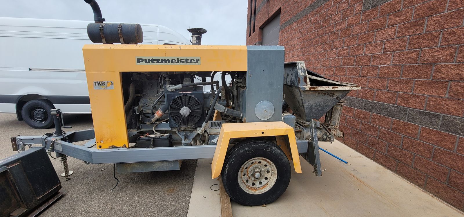 Putzmeister TKB 80 Concrete Pump – 921 Hours – Runs & Pumps