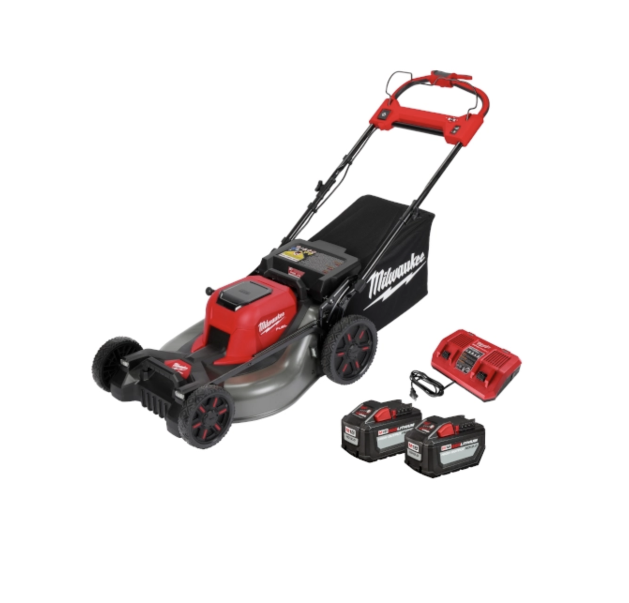 New in Box Milwaukee Self-Propelled Electric Mower w/ 2 batteries (Retail $1,199)