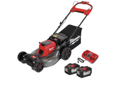 New in Box Milwaukee Self-Propelled Electric Mower w/ 2 batteries (Retail $1,199)