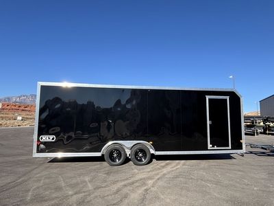 2026 ALCOM 8.5X28 10K XLT Pro Stealth Enclosed Car Hauler Trailer