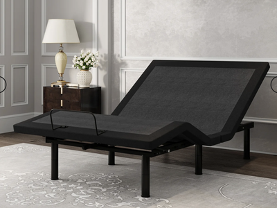 EGOHOME 15" Massaging Zero Gravity Adjustable Bed - Fully Functional (King)