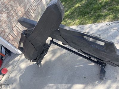 Polaris Ranger Gun Holder With 2 Cases For The Bed