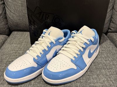 Air Jordan 1 Low SE "White Legend Blue Columbia" Size 11 Used FZ2138-114