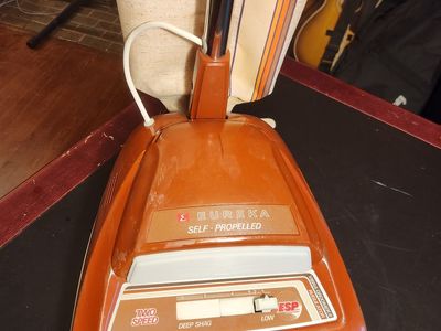 Eureka ESP bagged upright vacuum. Self propelled. New bag and belt installed.