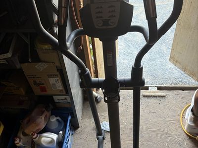 Gold's Gym Elliptical Exercise Machine - Digital Display, Adjustable Resistance