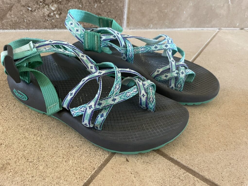 Chaco Cloud Dual Strap Hiking Sandals Sz W6