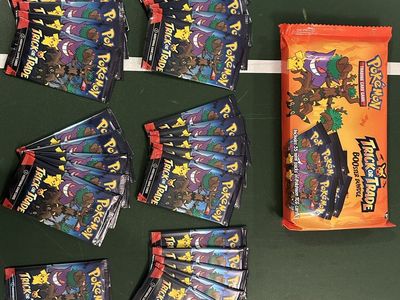 Pokemon Trick or Trade BOOSTER BUNDLE Halloween TCG Cards (35 mini packs)