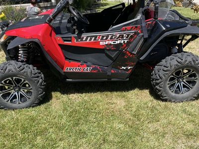 Arctic Cat Wildcat Sport XT Side-by-Side UTV - Red & Black