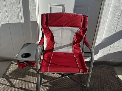 Folding chair red brand new