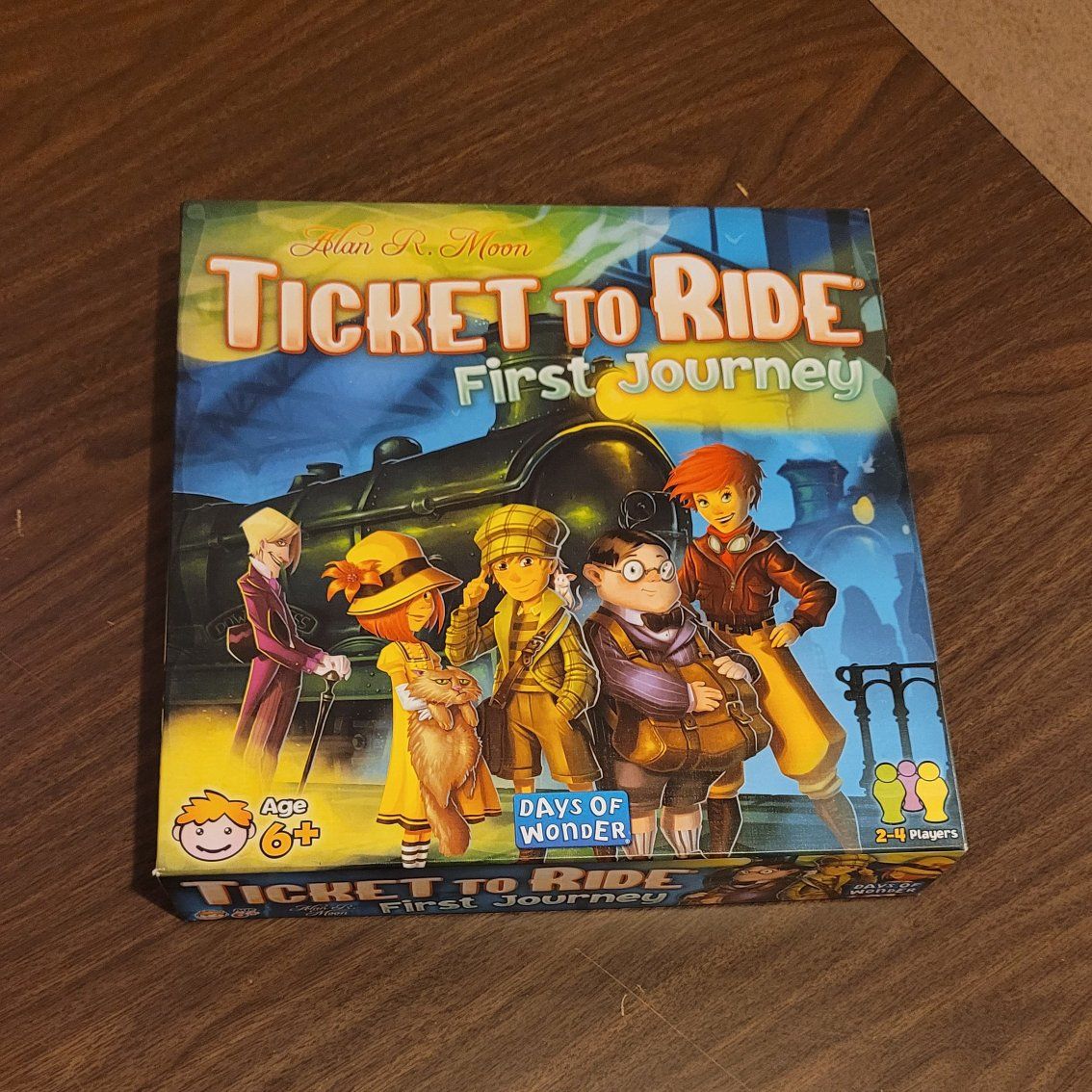 Ticket to Ride First Journey board game