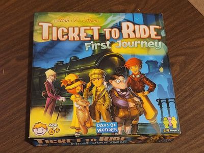 Ticket to Ride First Journey board game
