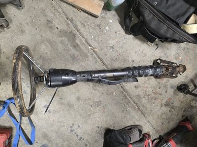 1969 Mustang Steering Column and Steering Wheel