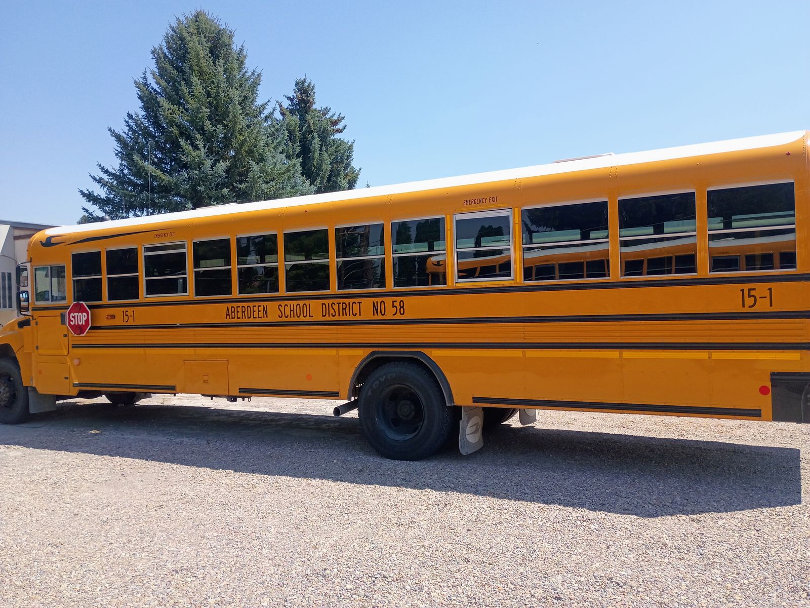 Used 2015 72-passenger school bus for sale