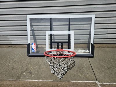 Spalding NBA 52" Acrylic Basketball Backboard & Rim Combo 307FR