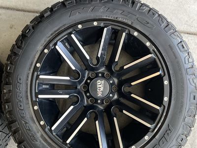 Wheels and tire combo