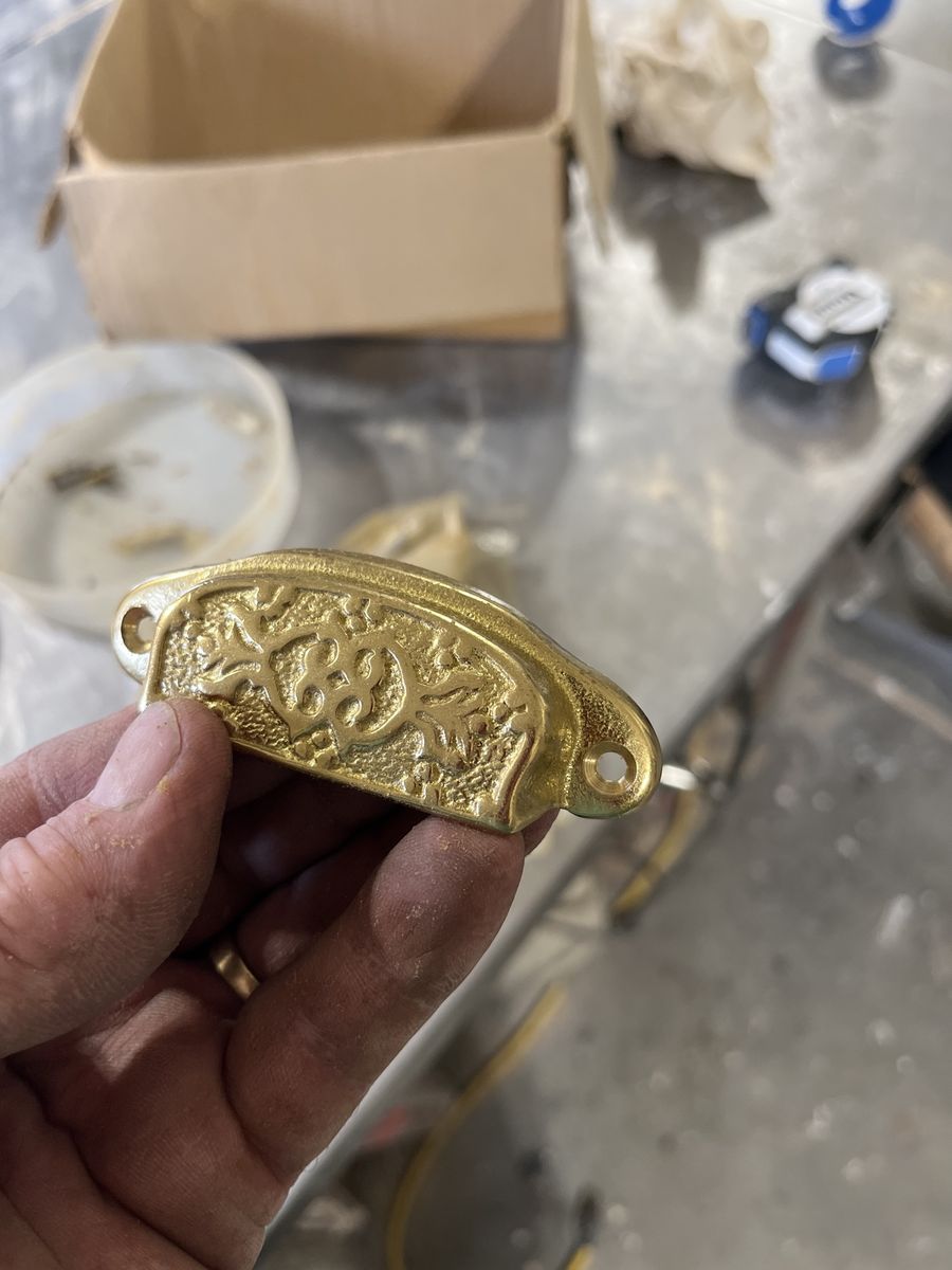 Antique style furniture hardware