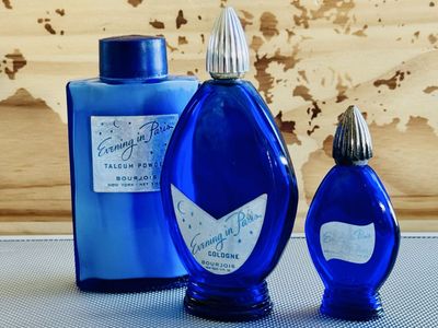 Vintage Bourjois "Evening in Paris" cobalt blue$16