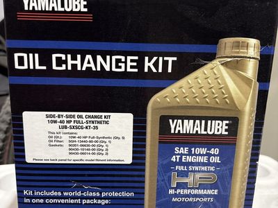 Yamaha Wolverine RMAX oil change kit