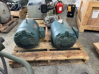 2 Reliance Electric 25HP 460V 3-Phase Motors – $650 For One, or $1,200 For Both