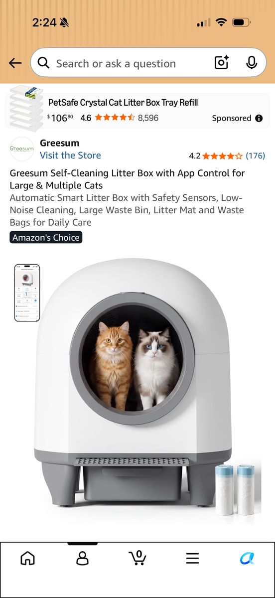 Automatic litter box