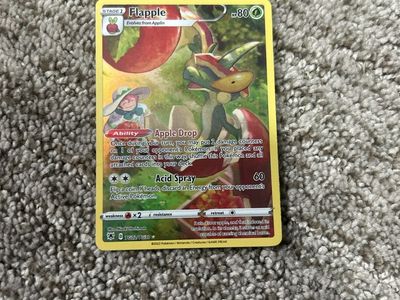 Flapple TG02/TG30 Trainer Gallery Pokemon Trading Card