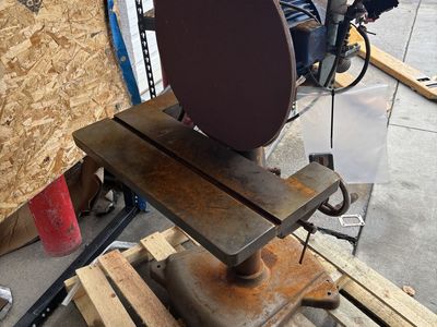 20 Industrial Disc Sander