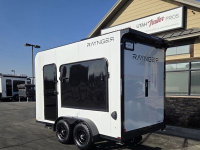2026 Raynger 7x13 Off Road Toy Hauler Travel Trailer, Insulated, A/C, Heat New