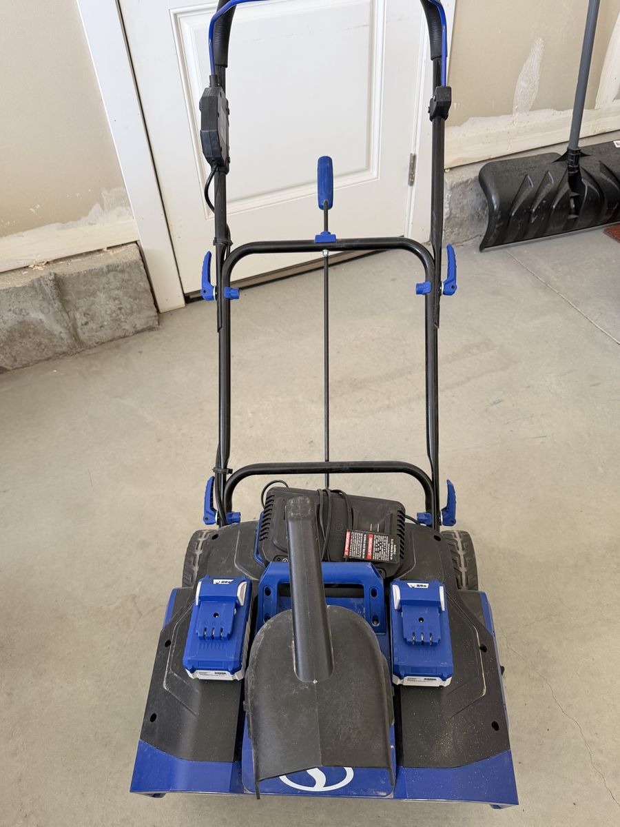 SnowJoe Cordless Electric Snow Blower - Used