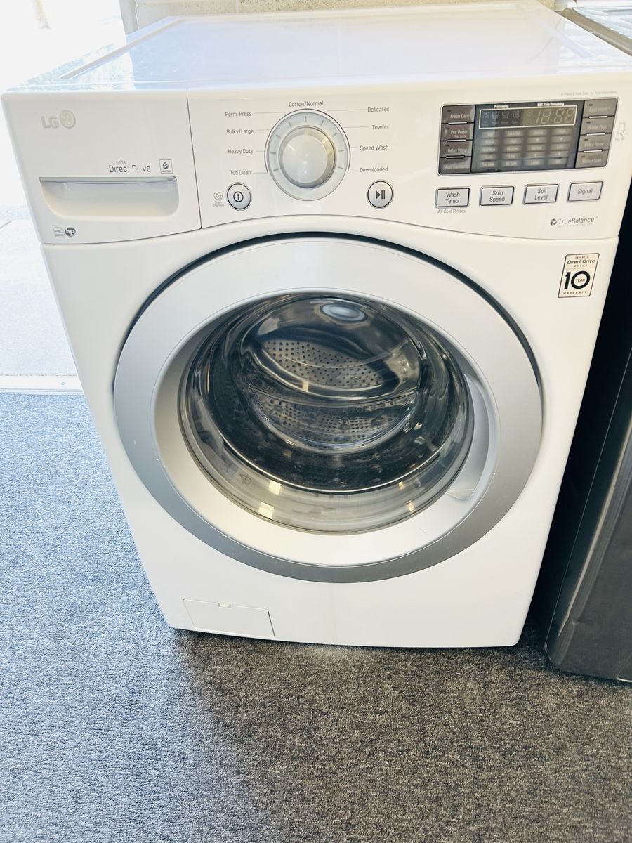 LG 4.5 cu ft washing machine