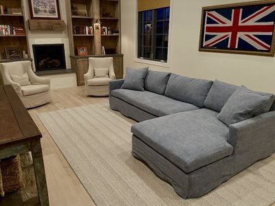 Belgian Linen Couch by Cisco