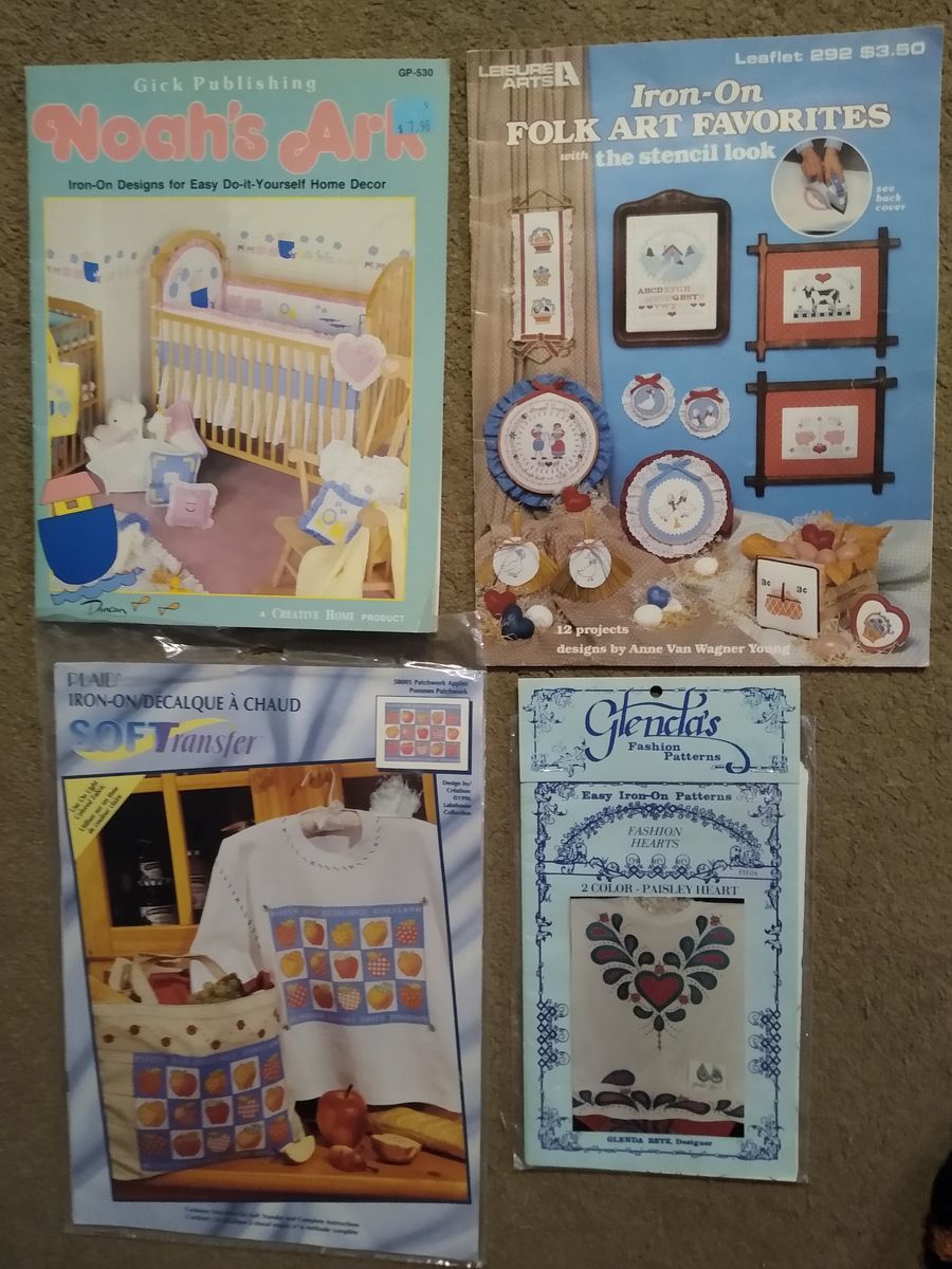 Iron-on Transfers for Fabric / Wood