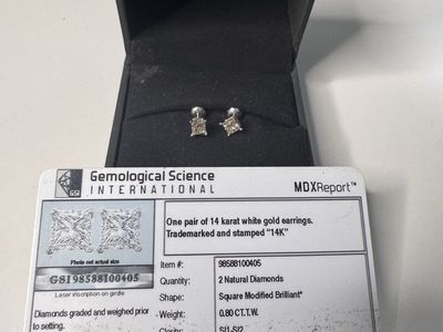 Beautiful Natural Diamond Earrings
