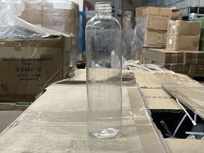 Bulk 8oz Plastic Bottles Clearance – Bullet & Cylinder Round (Clear/White/Natural/Cobalt)