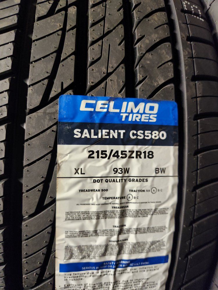 215/45r18 celimo salient cs580