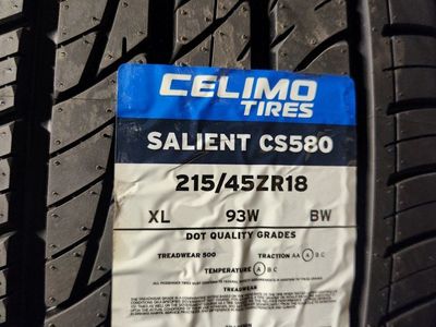 215/45r18 celimo salient cs580