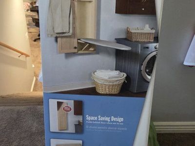 Ironing board cabinet
