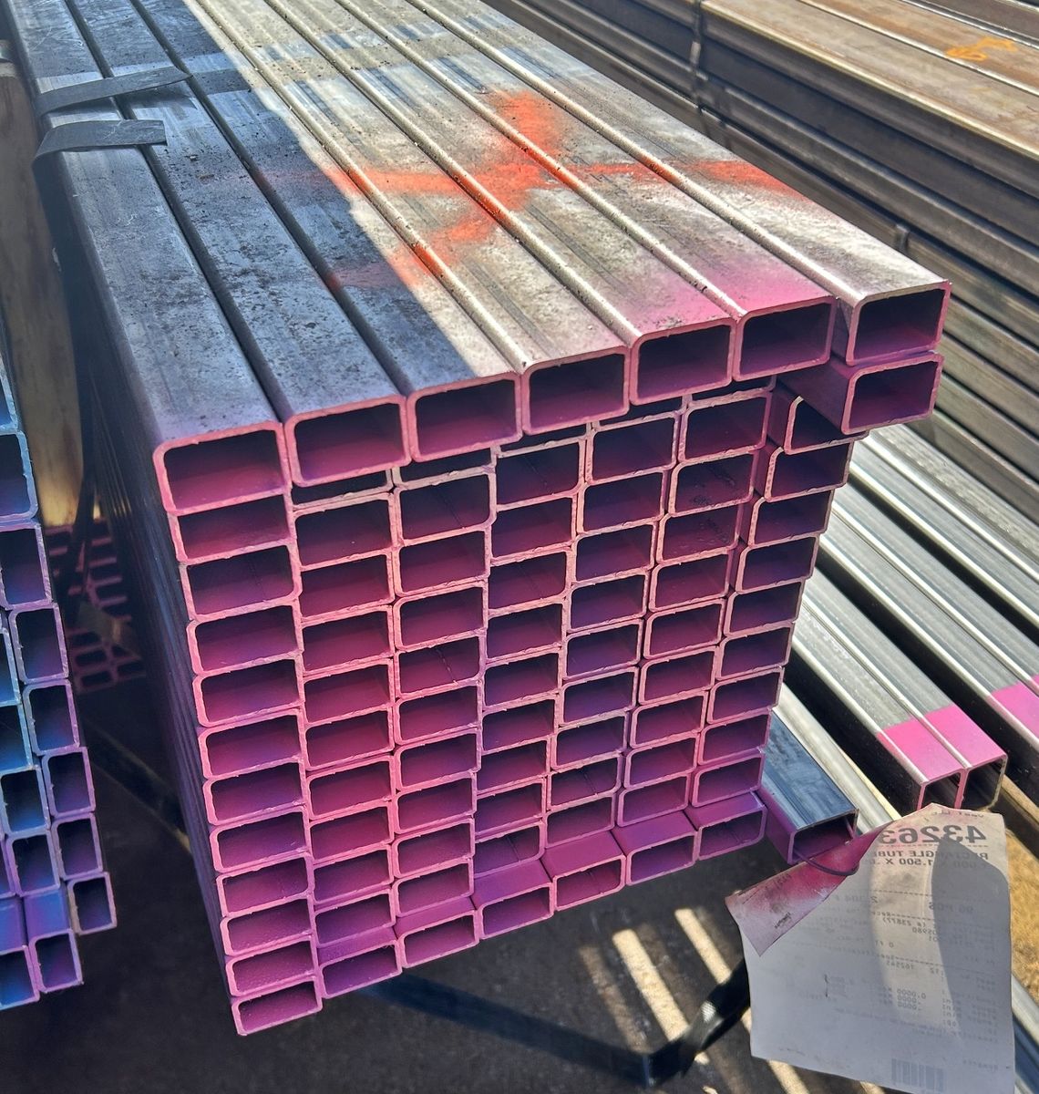 HOT DEAL!! Surplus Steel Rectangular Tubing 1-1/2" x 1" x 11 GA x 20' - $27.95 Each