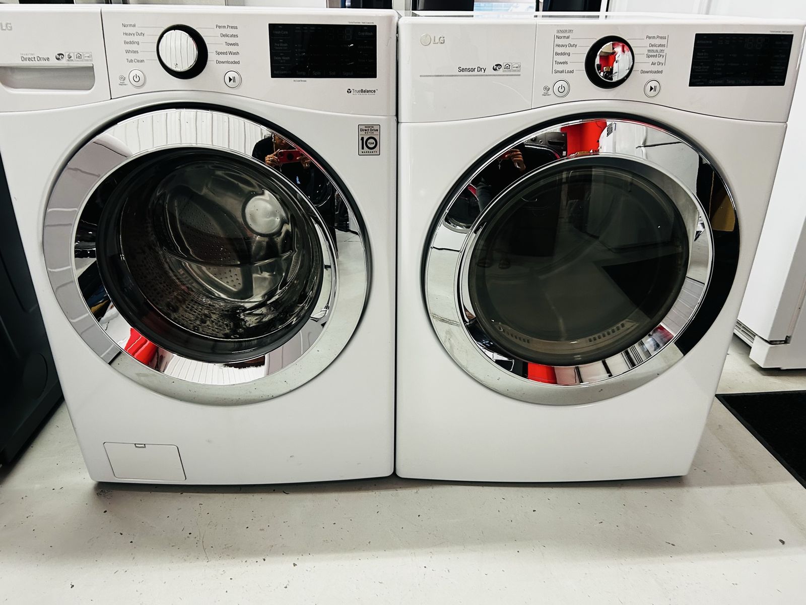 Lg Electric Front Load Set